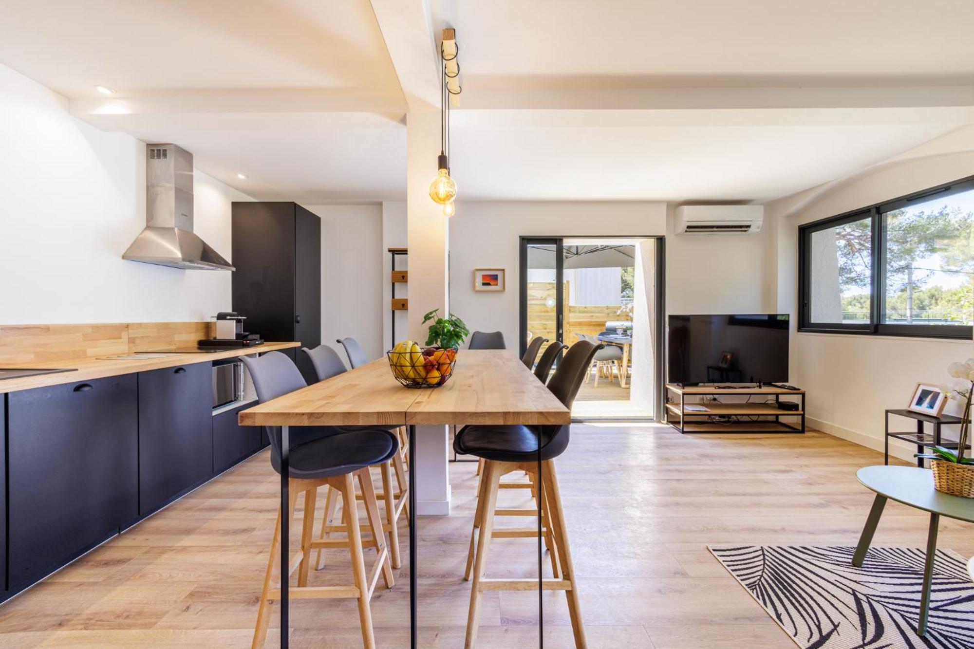Maison Osmoz En Vau - jacuzzi, clim par Dodo à Cassis Extérieur photo